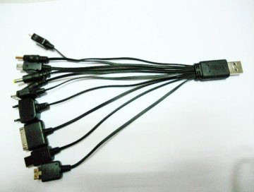 Ten in one data cable mobile phone charger