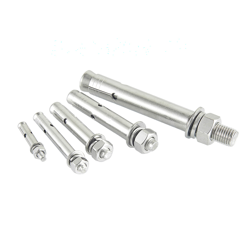 Din Standard Stainless Steel through Bolt Ground Anchor System of Inch Measurement Iron Material