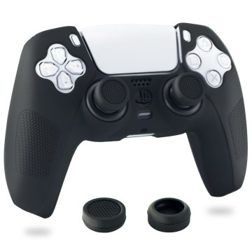 Силиконовая крышка PS5-Защитный анти-флажок и антиакрат-дизайн для игровых контроллеров