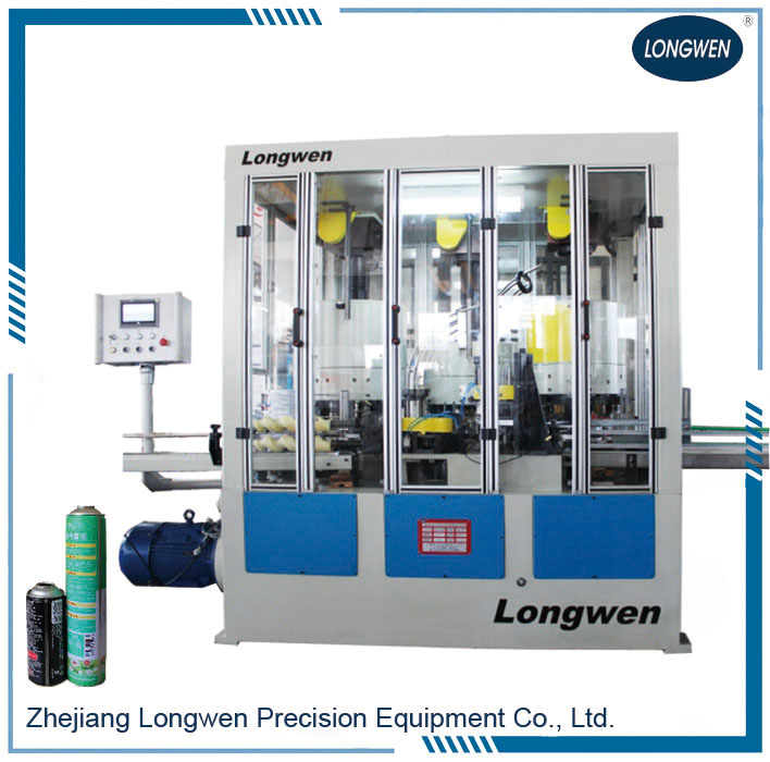 קו ייצור אוטומטי של פחיות אירוסול ריקות בשלושה חלקים למכונת ייצור