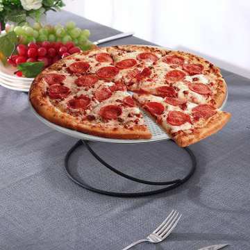 Customized Size Metal Wire Pizza Display Rack: Affordable Price & Premium Quality for Efficient Pizza Pan Storage