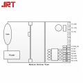 Module de capteur de distance laser tenu dans la main de 50 m