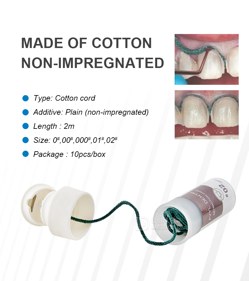 Dental Gingival Retraction Cord