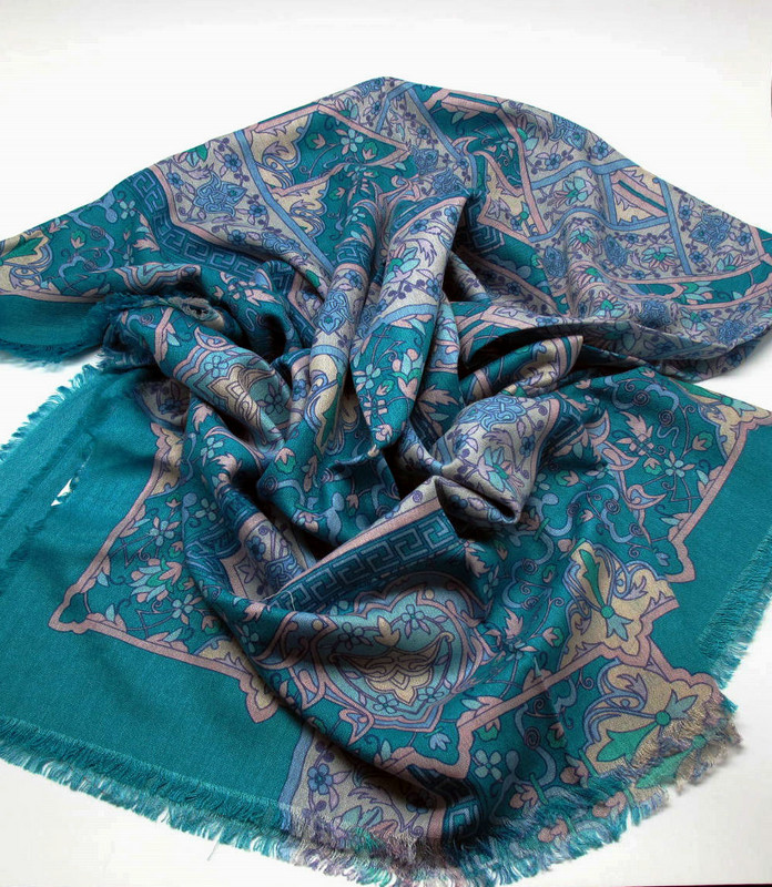 Printed Wool Scarf Yf 2013 910 04