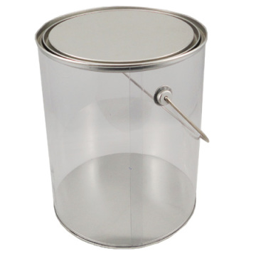 packing factory empty packing tin can compressed t-shirt