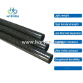 Carbon Fiber Round Tube OEM carbon fiber tube connector with metal parts Supplier