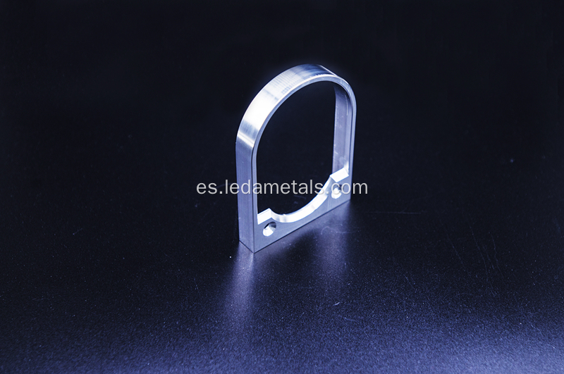 Componente de aluminio de precisión CNC Fresina Sebado