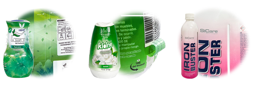 cutting line shrink label