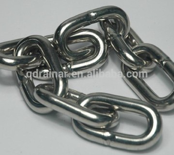 4mm-8mm A2 A4 stainless steel link chain