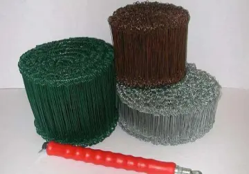 galvanized double Loop tie wire