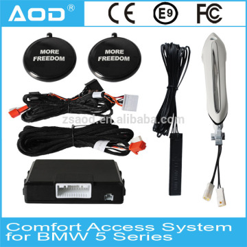 For BMW 5 Series comfort access system with keyless entry/window closer/side mirror folding/trunk open functions