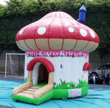 Outdoor Commercial Inflatable Giant Mushroom Bounce House ((BMBC282)