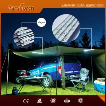 PanaTorch private design DC12V input Led camping strip kit for outdoor night fishing lighting easy installation