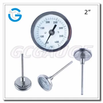 High quality bimetal stainless steel long probe thermometer