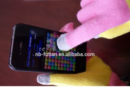 FUTIAN FASHION 2015 beautiful touch glove for iglove