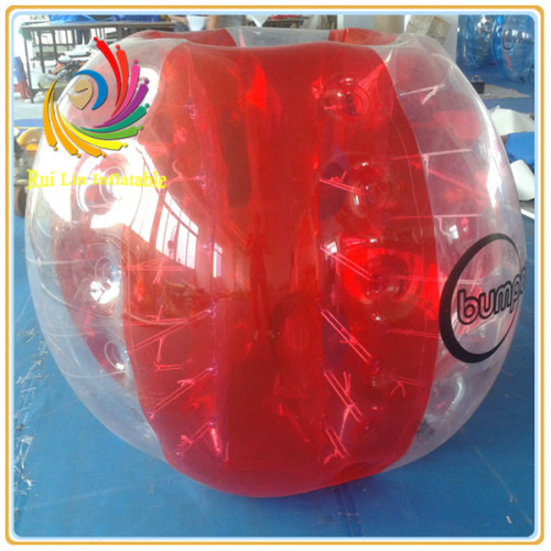 Guangzhou RuiLin 2014 most popular promotion Durable PVC/TPU human inflatable bumper bubble ball