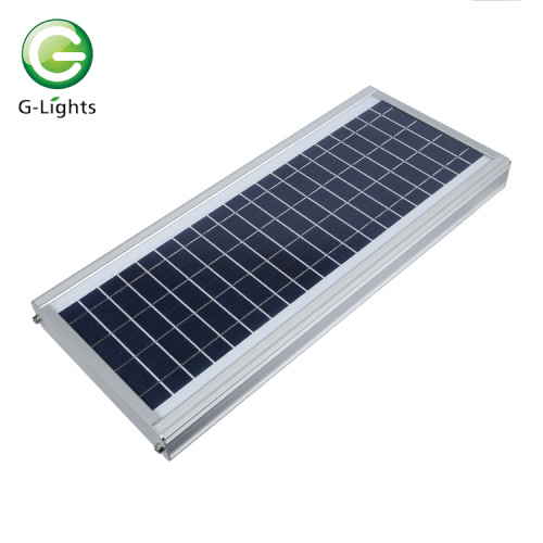 Carcasa de aluminio al aire libre con luz de calle solar ip65