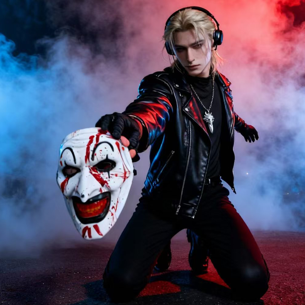 Horror and funny masks