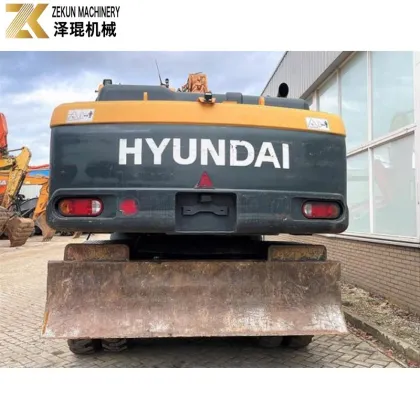 Korea Imported Used Hyundai R210 Excavator Wheels R210W/R210W-9