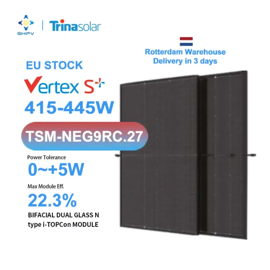 Trina Solar PV Modules: Specifications and Availability in Rotterdam Warehouse