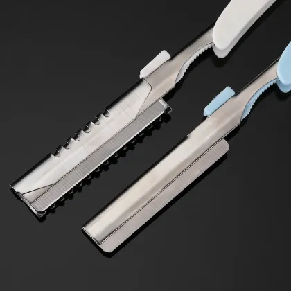  Portable Hairdressing Razor for Eyebrow Trimming and Shaving 