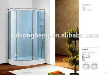 Shower partition glass shower door glass