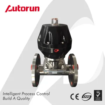 Chinese Wenzhou Supplier Sanitary Grade Pneumatic Diaphragm Valve