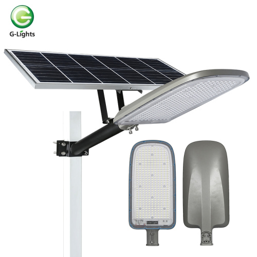 Alumínio fundido ip65 luz de rua led solar separada