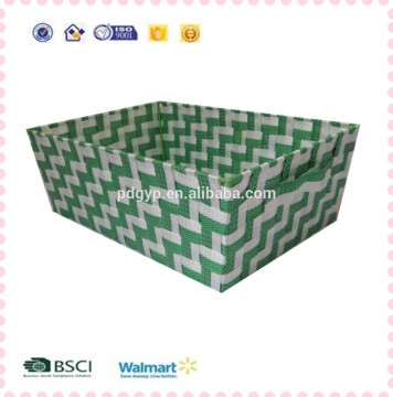 PP Yarn storage basket,slim storage basket ,promotional storage basket
