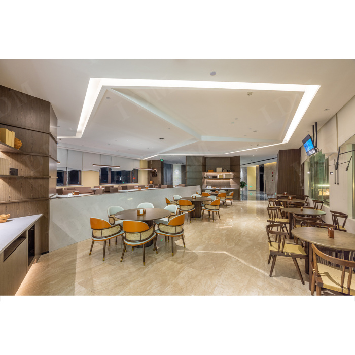 Colecciones de mesa y silla de mármol para restaurantes