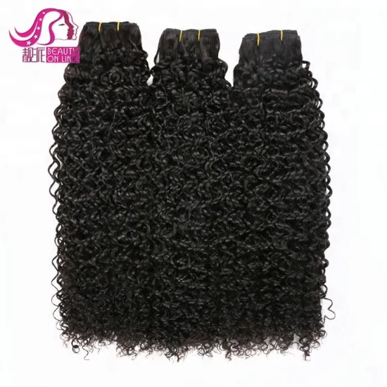 Wholesale 8-30 Inch Afro Kinky Curly Virgin Human Hair Weft