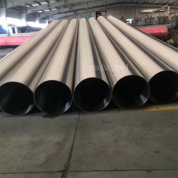 ASTM Grade 316 Pipe ronde soudé en acier inoxydable