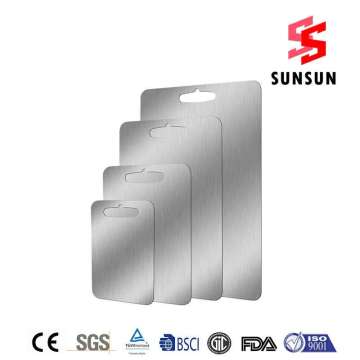 18/8 Newest Style Stainless Steel Cutting Board Wholesale