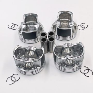 Kit de revestimento T de alta qualidade conjunto com mangas de anel de pistão para motores de motocicletas