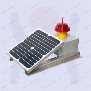 Solar LED Low-Intensity Type B Aircraft Warning Light