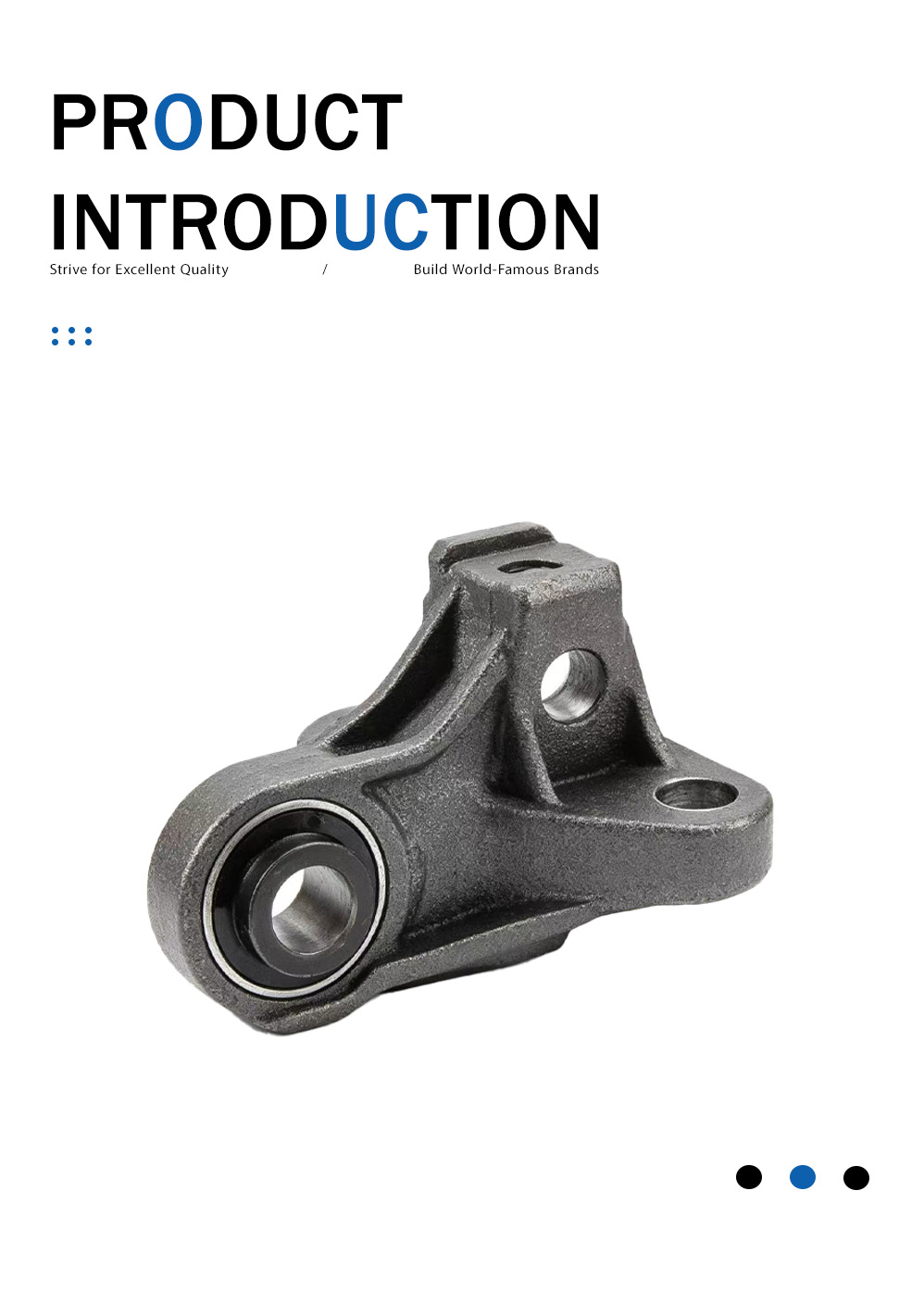 Cast Iron Automotive Bracket Arm Casting