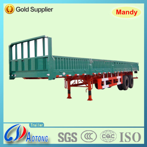 2 Axles Semi Trailer Truck with Side Board (LAT9310)