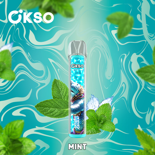 Okso Crystal Bar 800 Puffs E-rokok sekali pakai