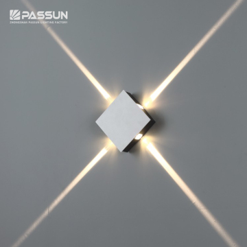 Luz de pared decorativa de LED de fábrica interna moderna 4W