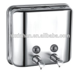 China supplier Stainless Steel 304 dispenser double,double foam soap dispenser