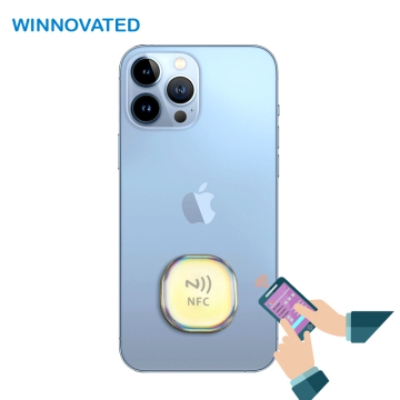 NFC Phone Sticker: Digital Business Card with Logo