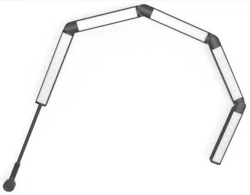 Custom Length Magnetic LED Light Bar Kit for Supermarket Shelf Lighting