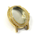 Élégant étui de montre de forme ovale pour la surveillance des bijoux