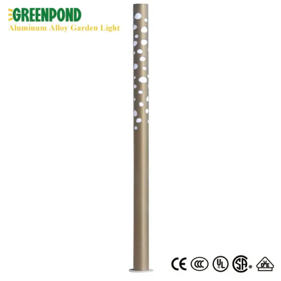 Gorgeous Cylindrical Aluminum Alloy Courtyard Light