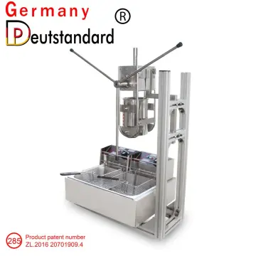 3L Manual churros machine Churrera with electric fryer