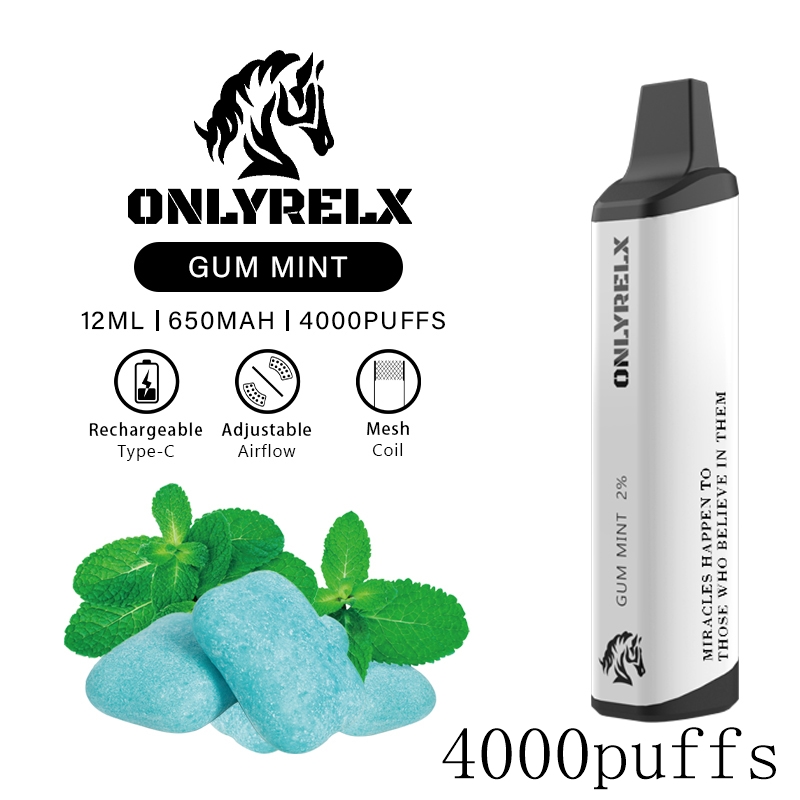 Customized Logo onlyrelx Brand mesh Coil Disposable Vape