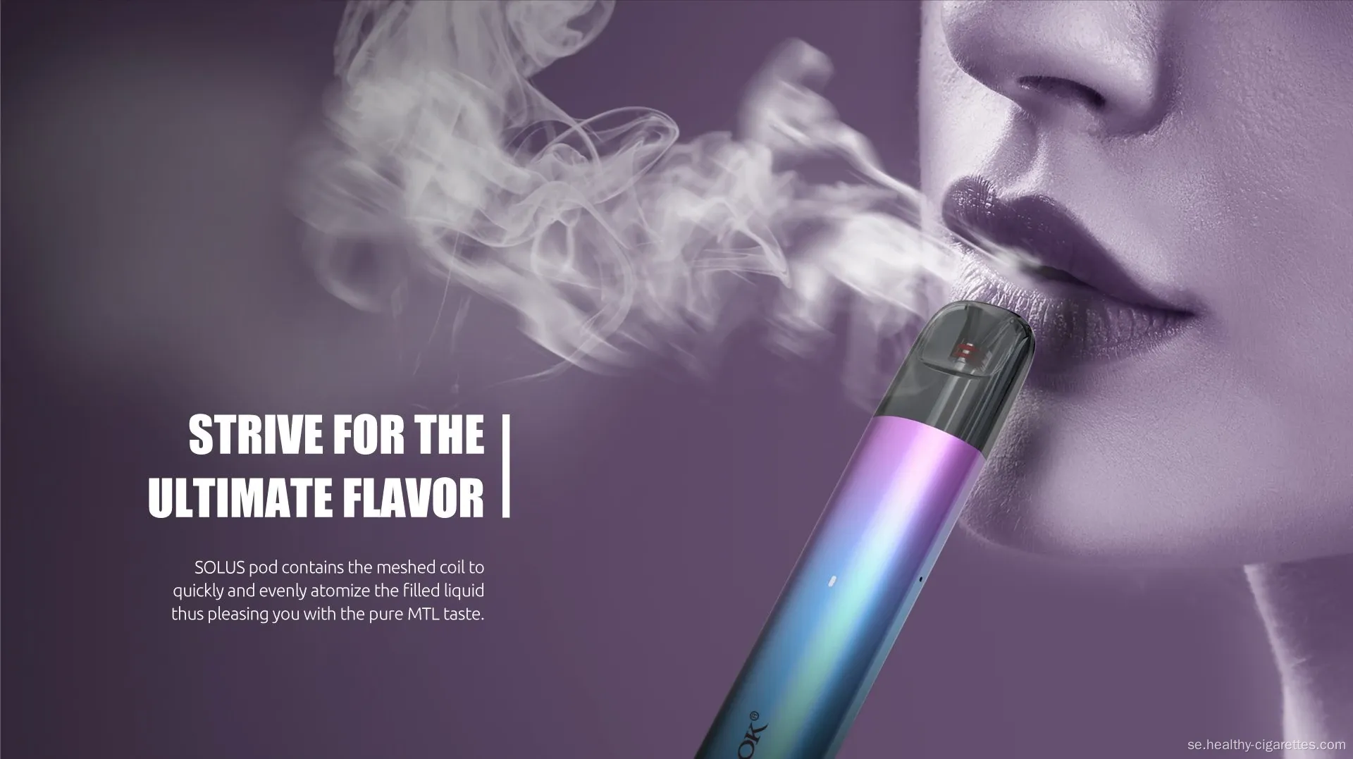Elegant POD-system Smok Solus System Kit E-cigarett