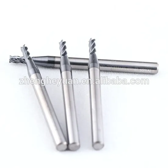square 4 flutes cutting altin coated carbide end mills-ZHY