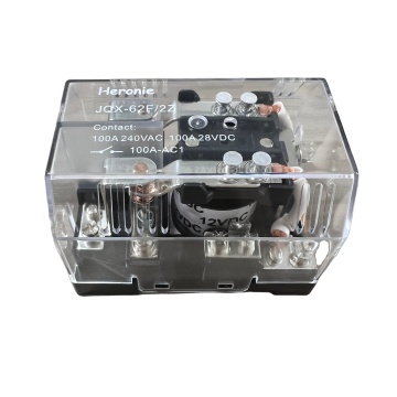 HLGK Double Poles JQX 62F 2Z High Power Relay 240VAC 100A