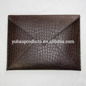 Hot sale retro letter pu leather bag case for ipad